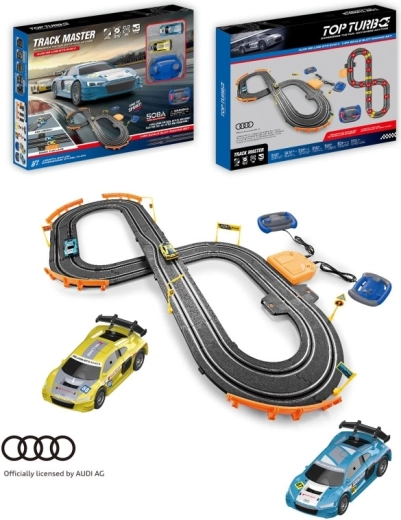 Audi battery-powered slot car track 97 × 66 cm