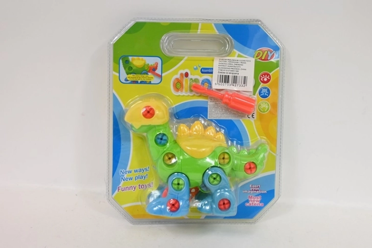 Vijačna gradbena sestavljanka Dino 3D