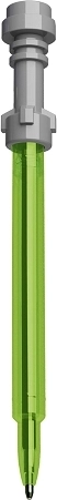 LEGO Star Wars gel pisalo svetlobni meč svetlo zeleno