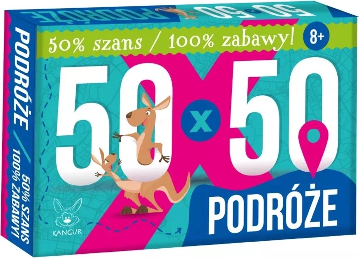 50 x 50: Potovanja – zabavna igra hitrih odločitev