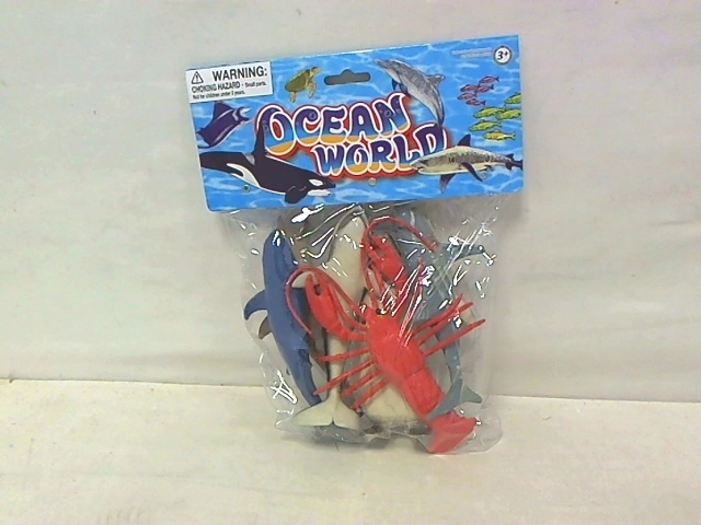 Sea Animal Figures - 6 pcs