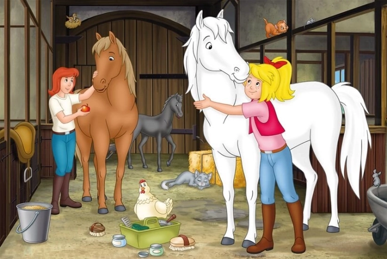 Zabava v hlevu z nego konj