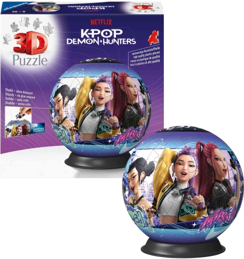 3D sestavljanka krogla K-pop: Lovke demonov