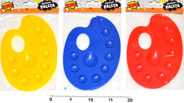 Slikarska paleta iz plastike