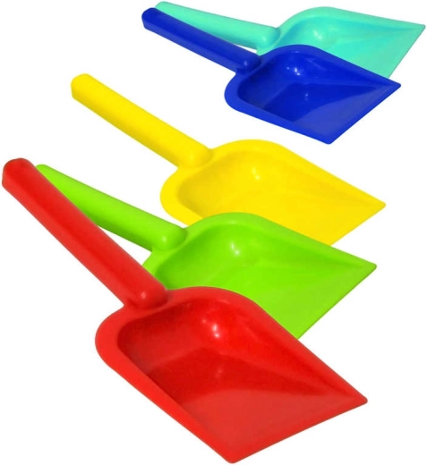 Otroška lopatka za pesek 19 cm plastična (5 barv) - 1 kos