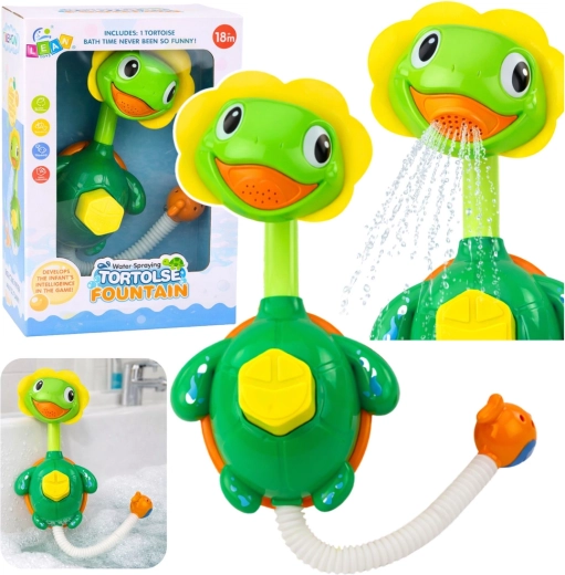 Kopalna fontana želvica z ribico na priseske