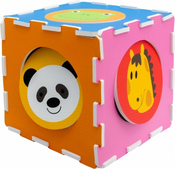 Sestavljanje 3D kocke in drugih oblik