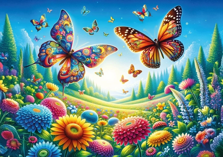Sestavljanka Krila pomladi 260 kosov ART PUZZLE