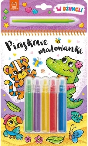 Peščene pobarvanke V džungli