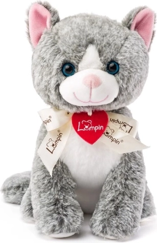 Woodyland Lumpin plišasta mačka Madeleine 25 cm temno siva