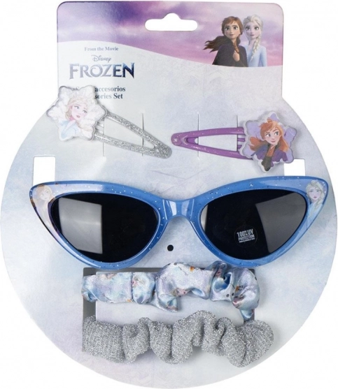Sunglasses set, hair clips, hair ties – Frozen