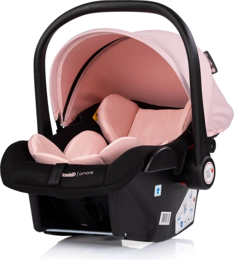 Chipolino avtosedež Amore i-Size 40–87 cm puder roza
