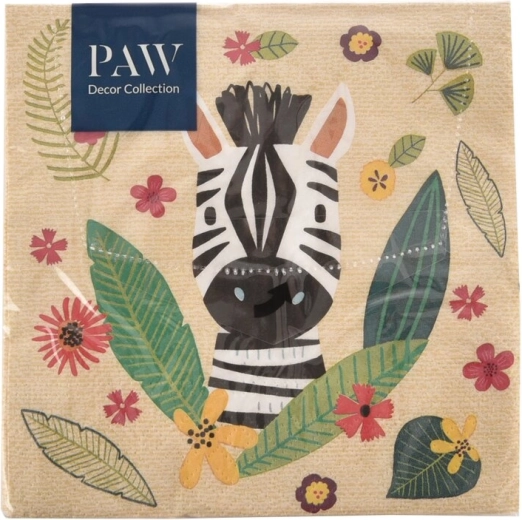 Serviete Jungle 33 × 33 cm, 20 kos