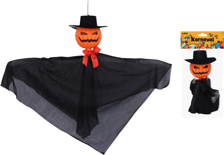 Halloween scarecrow hanging decoration 40 × 35 cm