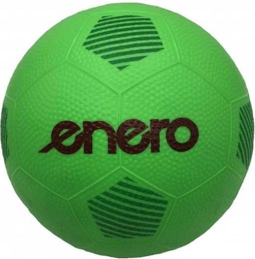 Gumijasta nogometna žoga Enero 22 cm, zelena