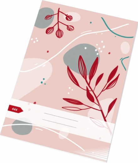 Šolski zvezek A4 črtni 8 mm, 40 listov – PAPÍRNY BRNO