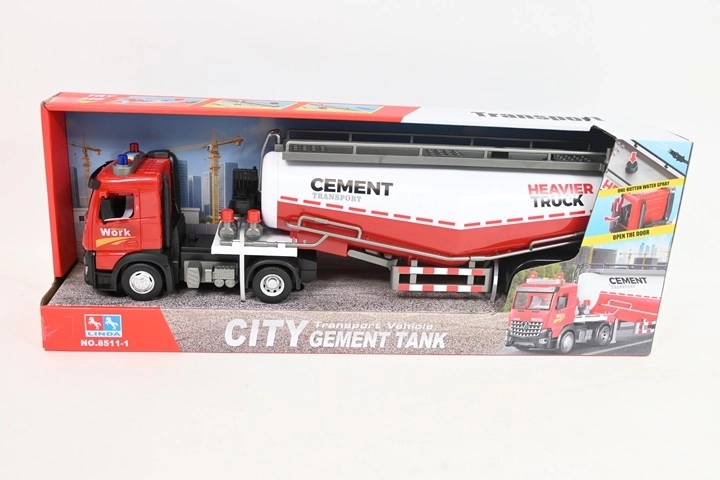 Children’s cement mixer with light and sound effects in a box