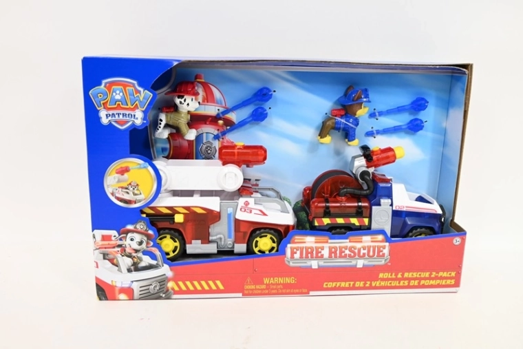 Spin Master Paw Patrol Fire Rescue komplet vozil 2 kos