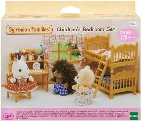 Sylvanian Families otroška soba z pogradom
