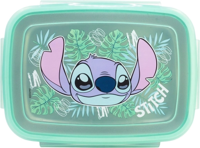 Stor stainless steel lunch box Stitch