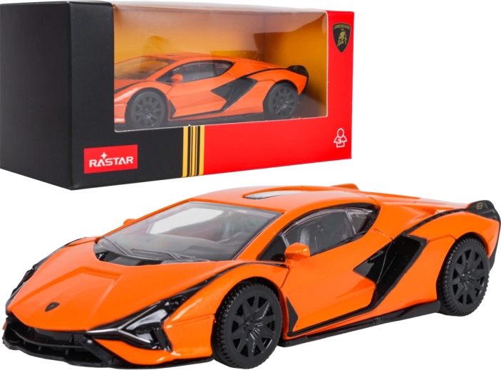 Kovinski model Lamborghini Sián RASTAR v merilu 1:43 – Oranžna