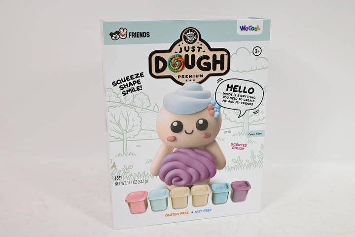 Wecool Just Dough modelirna masa Swirl – komplet za ustvarjanje figuric
