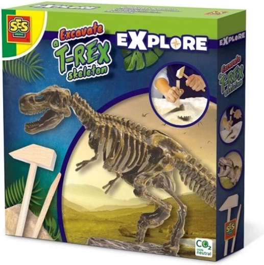 SES Explore izkopavanje dinozavra