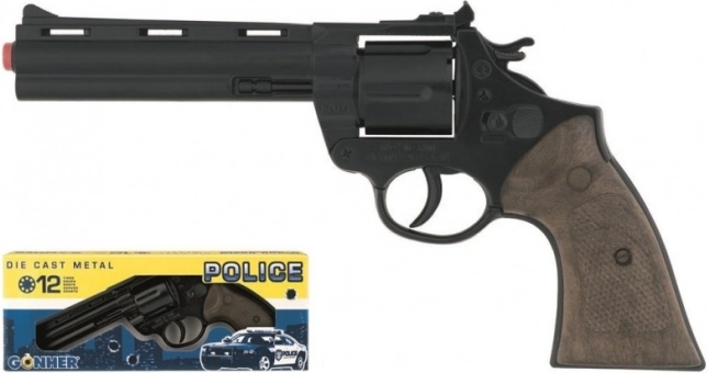 Kovinski policijski revolver za 12 nabojev