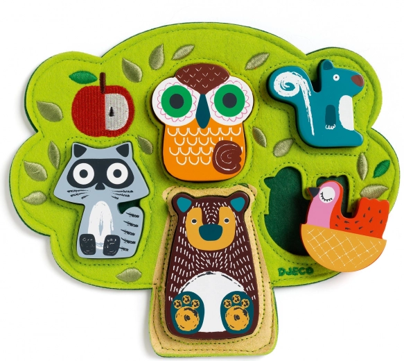 Vstavljanka Oski znamke Djeco