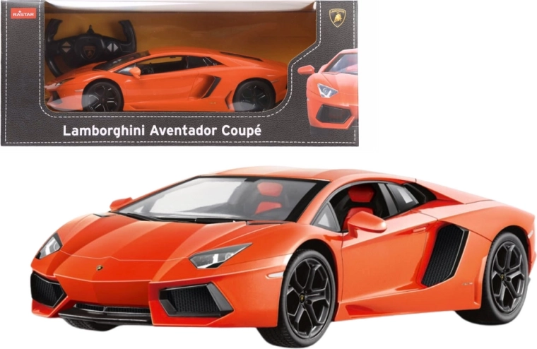 rc avto 1:14 rastar lamborghini aventador lp700 oranžno