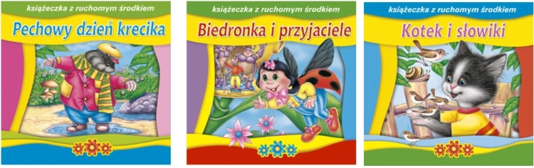 Knjigica s premičnim sredinskim delom