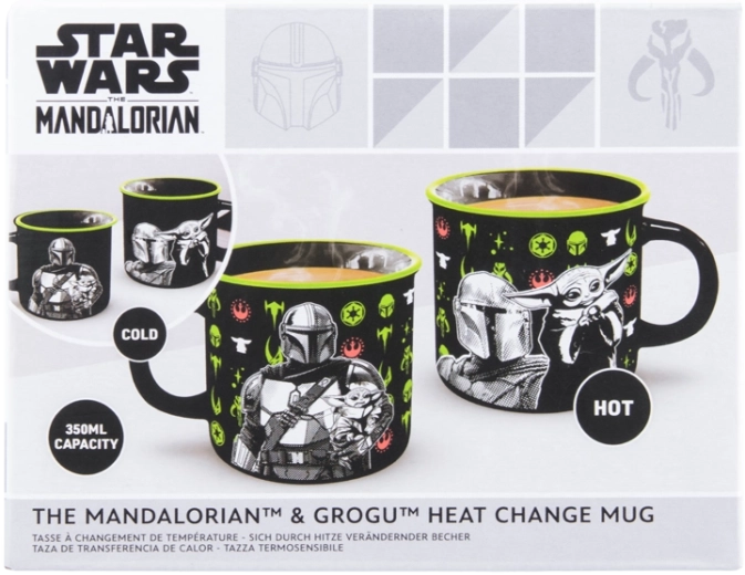 Skodelica, ki spreminja barvo Star Wars The Mandalorian
