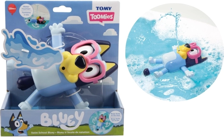 Tomy Bluey kopalna igrača – šola plavanja