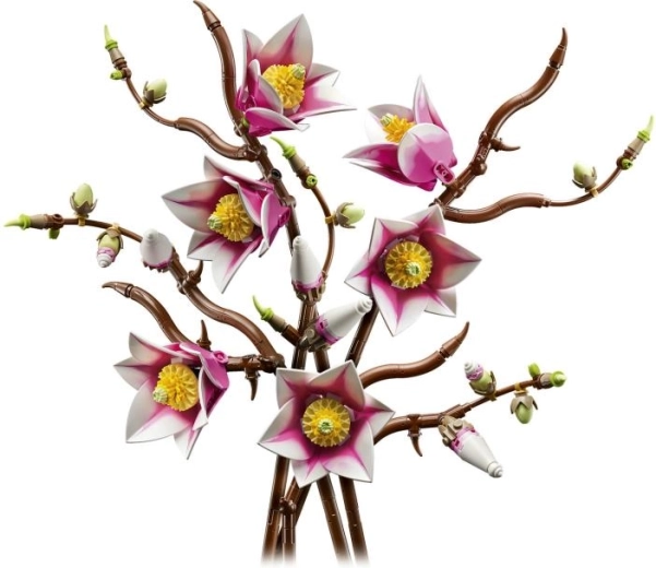 Realistični cvetovi v dveh odtenkih