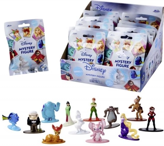 disney nano figurica v vrečki – kovinska zbirateljska mini figurica 4 cm (val 3, 12 vrst)
