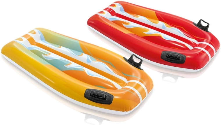 Napenjala plavajoča deska 112 × 62 cm Intex – rdeča