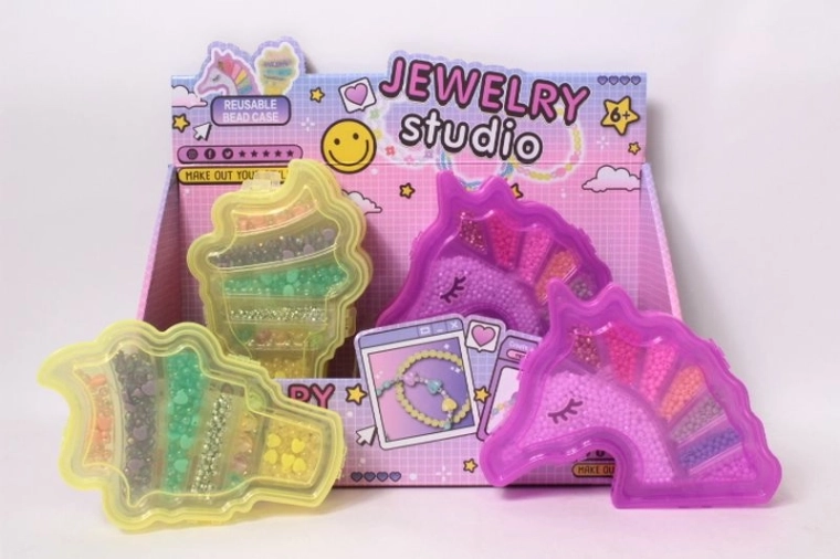 Jewelry studio kreativni komplet za izdelavo nakita – samorog in sladoled