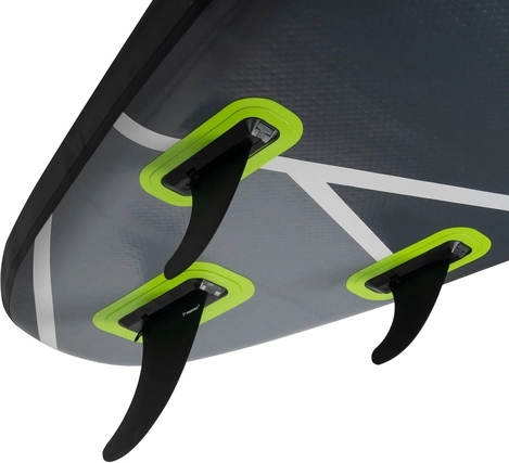 3 fins for stability and better handling