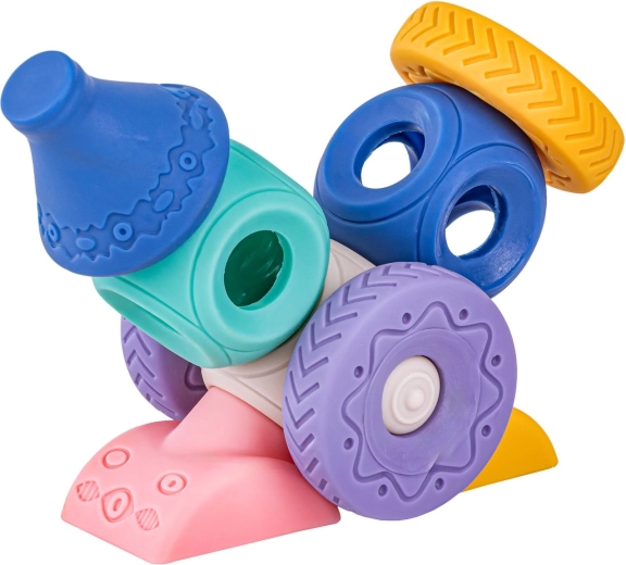 Various textures for sensory exploration