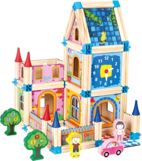 Lesena gradbena set Bino Grad