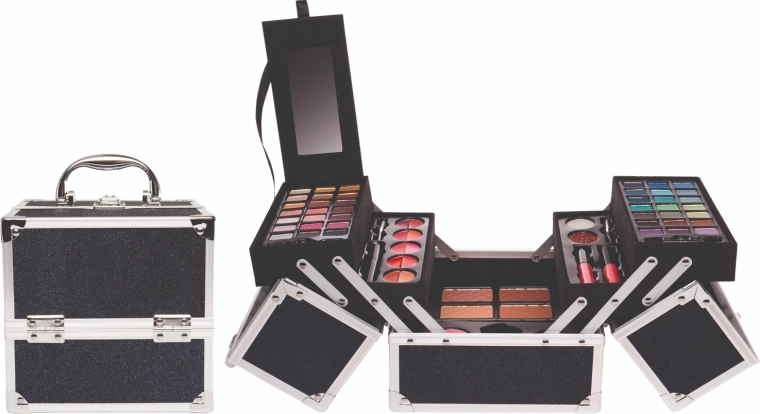 Velik zložljiv kozmetični kovček za otroke