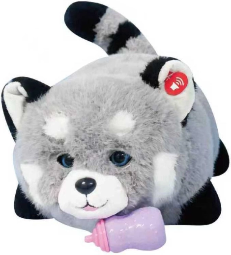 Interactive dog with sound effects 25 cm