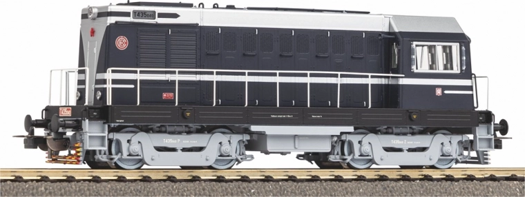 Dizelska lokomotiva T 435 Hektor ČSD z dekoderjem