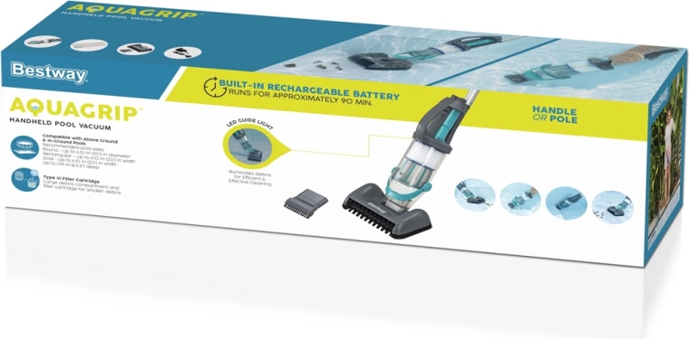 Brezžična zmogljivost do 90 minut + LED