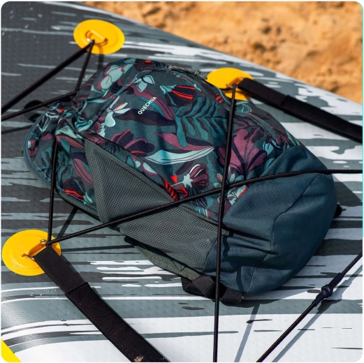 Praktično pritrjevanje opreme s cargo bungee