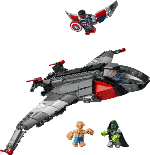 Action Quinjet with opening interior
