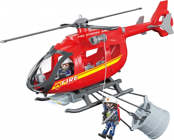 Gasilski helikopter z učinki 38 cm