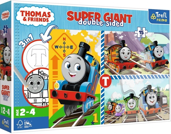 Veliki puzzle Tomáš in prijatelji za otroke