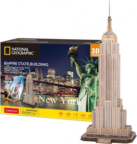 3D Uganka New York Empire State Building