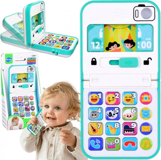 Interactive Musical Children's Foldable Phone